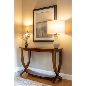 Elegant Handcrafted Wooden <b>Console</b> <b>Table</b> For Hotel Entrance Lobby Hallway Home Interior Furniture - Product Image 4