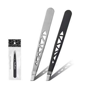 OEM ODM Stainless Steel Eyebrow Tweezers Beauty <b>Makeup</b> <b>Tool</b> - Product Image 5