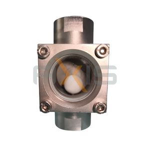 Indicador de Flujo de Líquido con Cristal Templado Axis SS304 SFI12M, Accesorios para Instrumentos de Proceso Industrial, Verificación de Flujo de Líquido - Product Image 2