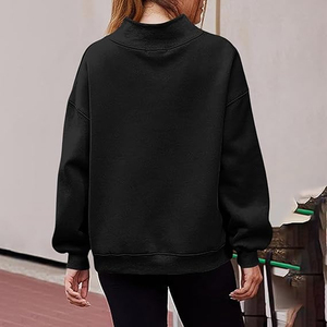 เสื้อสเวตเตอร์ผู้หญิงแบบสวมหัวโอเวอร์ไซส์ทันสมัย - Product Image 6