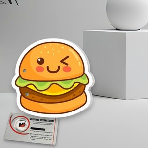 Palette magnétique pour extensions de cils Naughty Burger, en acrylique, réutilisable et durable, formes cercle/diamant/fleur/ovale, pour artistes en extensions de cils - Product Image 6