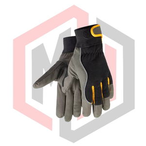 Rigger Work Gloves Leather Size <b>S</b> Smooth Texture Heavy Duty Reflective Cut Resistant Anti-Chemical Breathable Tear-Resistant - Product Image 2