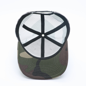 Gorra Trucker de 6 Paneles ARTIZ INTERNATIONAL con Camuflaje Tigre, 100% Algodón, Malla Transpirable, Impermeable, con Parche, para Actividades al Aire Libre - Product Image 6