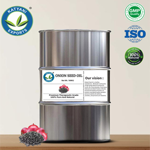 Katyani Exports Huile de graines d'oignon pressée à froid 100% pure et naturelle pour la beauté, les massages et les mélanges de spa OEM OBM en provenance d'Inde - Product Image 2