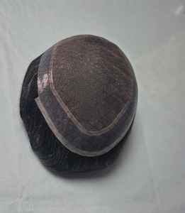 Prothèse capillaire pour homme en cheveux humains Remy, modèle australien, avec système de prothèse capillaire - Product Image 4