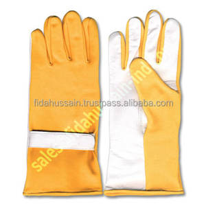 Gants de travail en cuir de chèvre de haute qualité pour usage général en plein air Mécanique automobile Mécanique d'hiver Handschuhe du Pakistan - Product Image 1