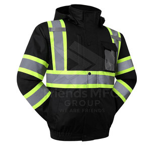 เสื้อแจ็คเก็ตนิรภัยคุณภาพพรีเมียม ANSI Class 1 มองเห็นได้ชัดเจน พร้อมโลโก้ ตะเข็บทนทาน ดีไซน์น้ำหนักเบา เหมาะสำหรับใช้งานในงานประจำวัน - Product Image 3