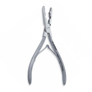Pinzas de Acero Inoxidable para Extensiones de Cabello con Mango de Goma, Herramienta Profesional para Abrir y Cerrar Anillos Micro para Cabello - Product Image 4