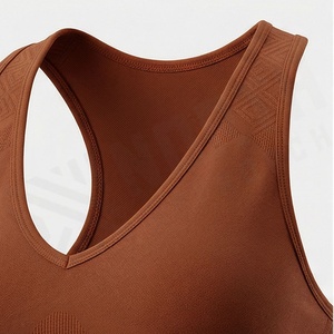 Conjunto de Yoga sin Costuras de Secado Rápido para Mujer, Sujetador Deportivo Reversible, Leggings Transpirables, Ropa Deportiva, Color Personalizado - Product Image 4