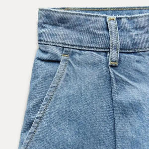 Shorts en jean pour femmes, prix de gros direct usine, collection été, style urbain tendance, quantité OEM, 2026 - Product Image 3