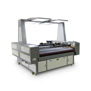 Hooly Laser Grande área de trabalho com alimentação automática 100 W máquina de corte a laser Co2 com câmera ccd corte a laser de tecido