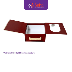 Cajas Rígidas con Materiales Biodegradables Reciclables de Primera Calidad, Hechas a Mano, con Estampado en Lámina Dorada, Relieve y Laminación Mate, Nuevas y Personalizables para Regalo - Product Image 3