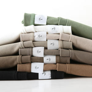 T-shirt Homme Premium 100% Coton 2026 Manches Courtes Streetwear Coupe Classique Uni Étiquette Personnalisée Respirant Extérieur - Product Image 1