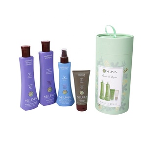 cosmetic <b>containers</b> cylinder tube box with ribbon - Product Image 2