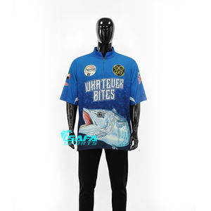 Sweat à capuche de pêche professionnel UPF50+ anti-UV séchage rapide, chemise de pêche sublimée, logo personnalisé, polyester, OEM, vente en gros, usine - Product Image 5