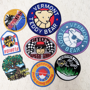 Patch personnalisé OEM 2026, effet broderie 3D pour jeans, patch VASTGIFTS, patch pour vêtements, chapeaux avec broderie de logo personnalisé - Product Image 1