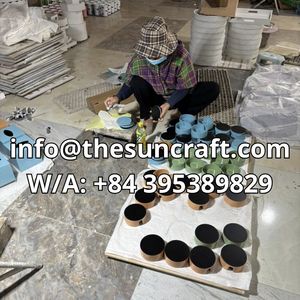 กล่องอะคริลิคหรูหราสำหรับรอมฎอนปี 2026 ฝาปิดมุกสีเบจ สำหรับใส่ของขวัญในวันอีด ขายส่ง - Product Image 6