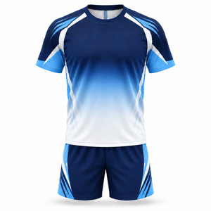 Leistungsstarke Fußballuniform aus schweißableitendem Material mit sportlichem Design für intensives Training und Wettkampftage. - Product Image 3