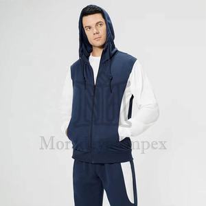 Chándal con logotipo personalizado para hombre, conjunto de pantalones de chándal y Sudadera con capucha, conjunto de chándal informal ajustado para entrenamiento, conjuntos de chándal - Product Image 3