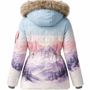 Wholesale Custom Breathable <b>Sequins</b> Winter <b>Jackets</b> for Women-High Quality Outerwear Supplier & OEM Manufacturer - Product Image 2