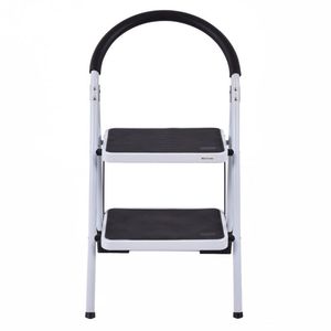 Iron Frame Folding <b>Step</b> <b>Stool</b> with Anti-Slip Pedals Convenient <b>Step</b> Ladder - Product Image 3
