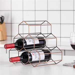 Single Bottle Fitting Metal Wine Rack - Space-<b>Maximizing</b> Commercial Bottle Display Stand for Wine Cellars & Resorts B2B Factory - Product Image 6