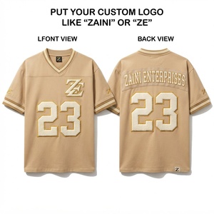 Maillot de baseball court en polyester 180g de qualité supérieure, tricot doux, col en V, logo et numéro brodés en chenille personnalisés, tenue d'équipe d'élite, séchage rapide - Product Image 1