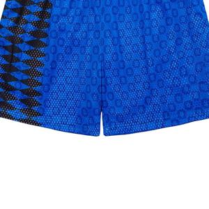 Pantalones cortos de entrenamiento de malla de baloncesto con gráfico de sublimación de una sola capa para hombre, diseño personalizado, ropa de calle para niños - Product Image 4