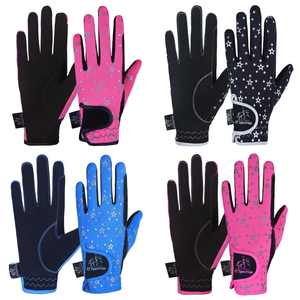 Gants d'équitation en cuir respirants à doigts entiers extensibles personnalisés pour l'hiver, avec logo personnalisé pour les équipements équestres - Product Image 6