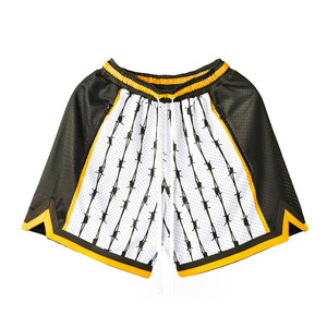 Custom Wholesale Fashion Heavyweight Sublimation Polyester Mesh Men's Basketball <b>Shorts</b> - Product Image 5