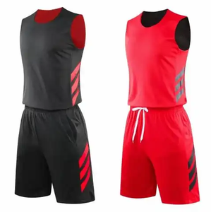 Tenue de basketball personnalisée avec logo OEM, maillot de basketball par sublimation, uniforme d'équipe avec numéro, ensemble de basketball - Product Image 2