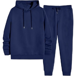 Ensemble de survêtement personnalisé, nouveau survêtement de sport à manches longues avec sweat à capuche imprimé pour homme, 100% coton - Product Image 5