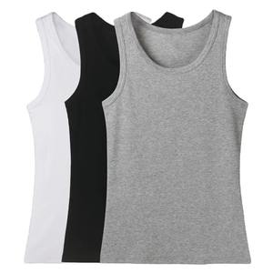 Débardeur pour homme de haute qualité, logo personnalisé, décontracté, couleur unie, sans manches, en coton, pour le sport - Product Image 6