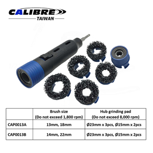TAIWAN CALIBRE Kit d'outils de nettoyage pour goujons de roue et écrous de moyeu automobiles - Product Image 2