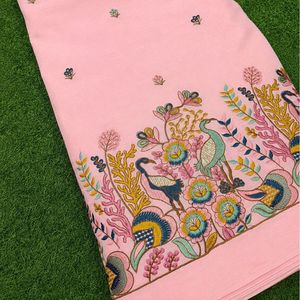 Tissu en dentelle multicolore en polyester brodé pour robe de mariée, robe de soirée, vêtement de mode, textile - Product Image 4