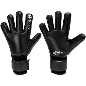 Super Soft 4mm German Latex Backhand Silicon Inject <b>Goalkeeper</b> <b>Gloves</b> Negative Roll Cut Elastic Attached Strap Customized Logo - Product Image 1