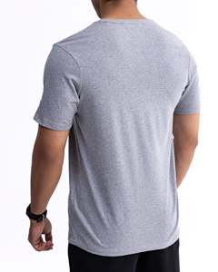 Camiseta de Algodón 100% con Logotipo Personalizado para Hombre, Fabricante Mayorista, Camiseta Oversize de Estilo Urbano, Proveedor de Camisetas de Algodón con Impresión Personalizada - Product Image 4