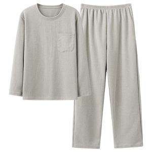 Pijama de algodón 100% Vintage de lujo para mujer, ropa de dormir con cintura elástica, patrón estampado suave, pijama de punto para mujer para verano - Product Image 5