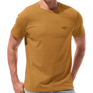 เสื้อยืดผู้ชายพรีเมียม 100% ผ้าฝ้าย ให้ลุคเรียบง่าย สะอาดตา พร้อมความสบายระบายอากาศได้ดีตลอดวัน - Product Image 1