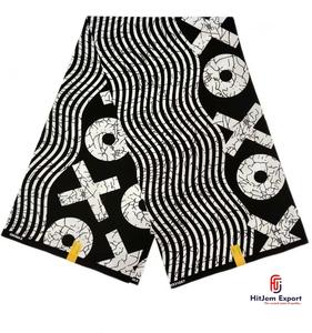 Tissu en coton imprimé africain de qualité supérieure Ankara pour la confection de robes, la couture et l'artisanat au Cameroun - Product Image 4