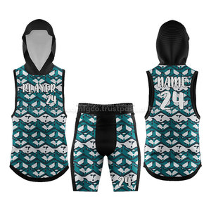 Uniformes de Fútbol 7on7 Personalizados, Sublimación Completa, Conjuntos de Camisetas y Pantalones Cortos para Equipos Masculinos, Ropa Deportiva Ligera y Flexible - Product Image 1