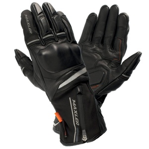Guantes de carreras de motos de cuero térmicos/aislados impermeables transpirables de alta calidad para hombres y mujeres con pantalla táctil para montar al aire libre - Product Image 1