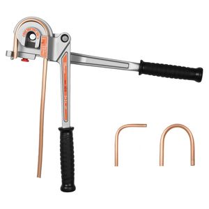Piegatubi Manuale per Tubi in Rame e Alluminio da 1/4, 3/8, 1/2 Pollici OD, Piegatura a 180 Gradi, Strumento Fai-da-Te per Piegatura Automatica - Product Image 1