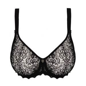 บราดันทรงเต็มคัพแบบมีโครง Max Women ลายลายนูน สายปรับได้ ทรง Y-Back คัพ DD สไตล์หรูหรา ใส่ได้ทุกฤดู - Product Image 4