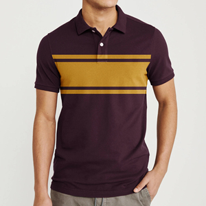 Polo Casual Moderno para Hombre, Diseño de Bloques de Color, Manga Corta, Top de Verano - Product Image 1