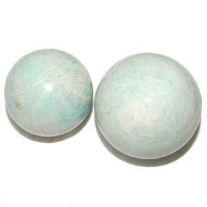 ลูกบอลพลอยทรงกลมสีน้ำเงินทรงกลมงานหัตถกรรมหินกึ่งมีค่า - Product Image 2