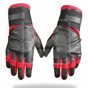 Gants de baseball professionnels en cuir synthétique PVC/PU de haute qualité, personnalisés, résistants, antidérapants et respirants pour l'entraînement au baseball. - Product Image 2
