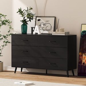 Nouvelle commode noire moderne avec une construction durable - Product Image 1