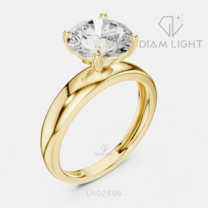 2.25CT Lab Grown Diamond 14KT White Gold Engagement <b>Ring</b> Round Cut Bridal <b>Ring</b> IGI Certified Fine Jewelry Women Gift - Product Image 6