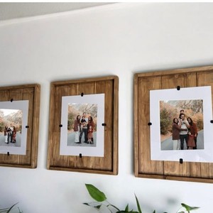 Marcos de fotos y cuadros de madera de bambú recuperada, estilo vintage, OEM, personalizados, al por mayor |   Aqdus Saleem India - Product Image 1